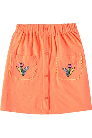 Jelly Mallow Flower cotton skirt