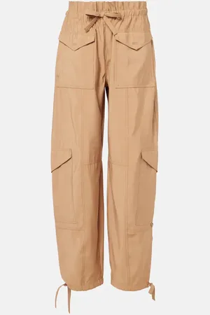 Ganni High-rise wide-leg pants