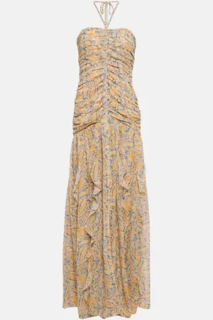 VERONICA BEARD Lucine paisley silk maxi dress