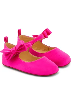 Christian Louboutin Baby Lou Babe satin ballet flats