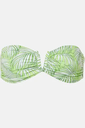 Melissa Odabash Alba printed bandeau bikini top