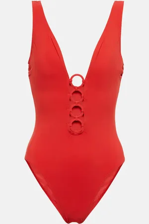 Karla Colletto Morgan V-neck swimsuit