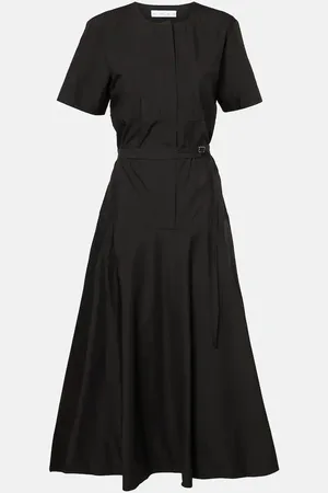 Proenza Schouler White Label Elizabeth cotton-blend midi dress