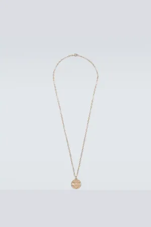 Foundrae Strength 18kt pendant necklace with diamond