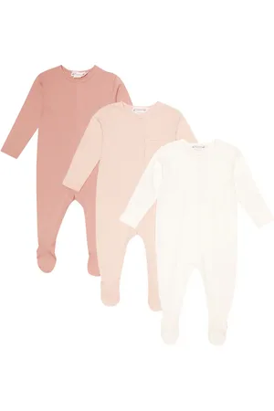 BONPOINT Cosima set of 3 cotton jersey onesies