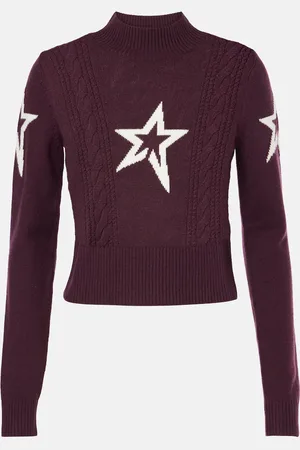 Perfect Moment Cable-knit wool sweater