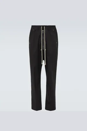 Rick Owens Bela cotton-blend poplin pants