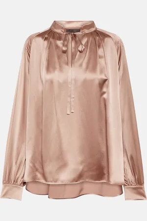 Max Mara Tamigi silk satin blouse