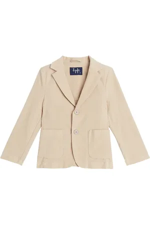 Il gufo Cotton-blend blazer