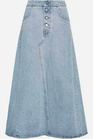 Maison Margiela Denim maxi skirt