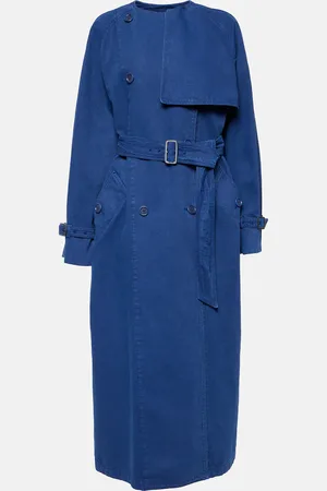 Max Mara Calao cotton canvas trench coat