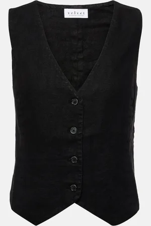 Velvet Mylie linen vest