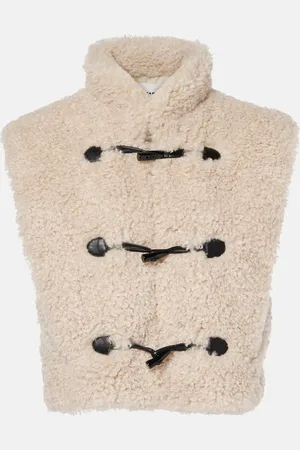 Marant Etoile Alisa faux fur vest