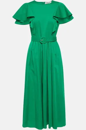 Diane von Furstenberg Ruffled midi dress