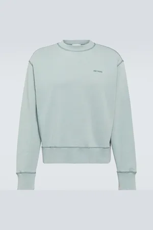 Ami Logo cotton jersey sweatshirt