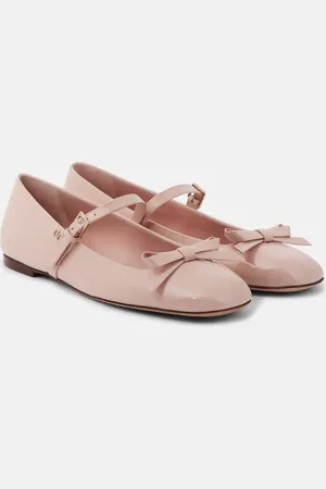 VALENTINO GARAVANI Romance Bow patent leather Mary Jane flats