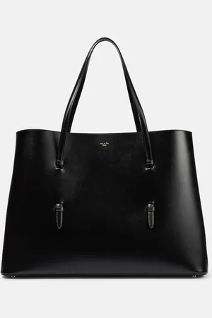 Alaïa Mina 50 Large leather tote bag