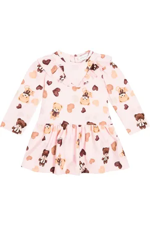 MONNALISA Baby printed jersey dress