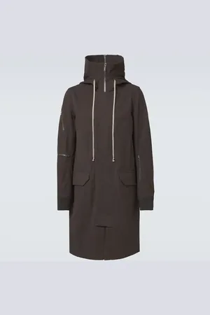Rick Owens Oversized cotton coat