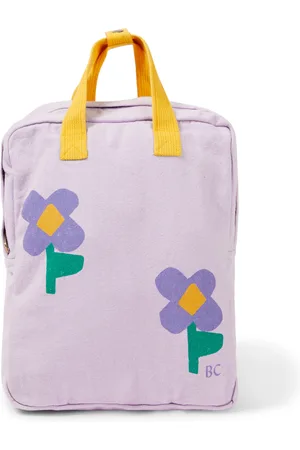 Bobo Choses Pansy Flower canvas backpack