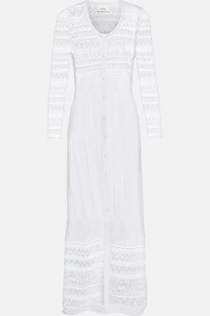 Isabel Marant Crochet-knit maxi dress