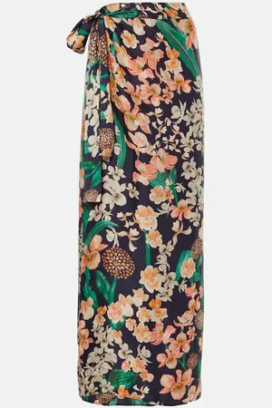 Agua by Agua Bendita Printed beach cover-up