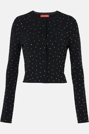 Altuzarra Ferris embellished cropped cardigan