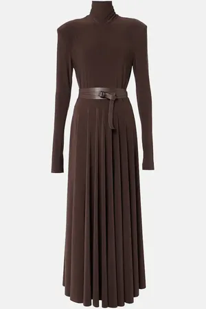 Norma Kamali Knitted maxi dress