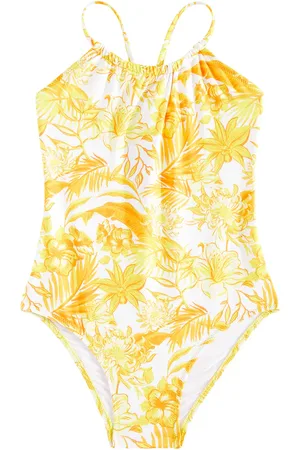 Vilebrequin Gazette floral halterneck swimsuit