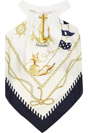 MONNALISA Printed halterneck top