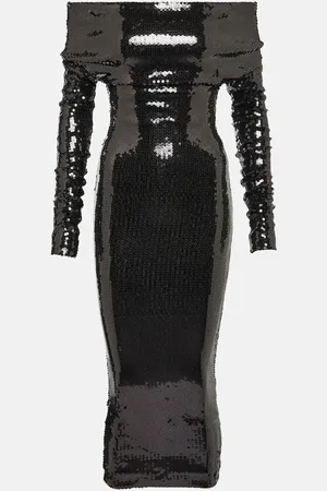 ALEXANDRE VAUTHIER Sequined strapless gown