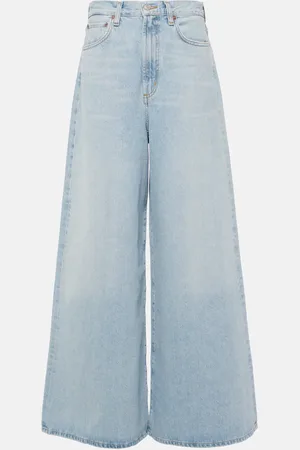 AGOLDE Nolan mid-rise wide-leg jeans