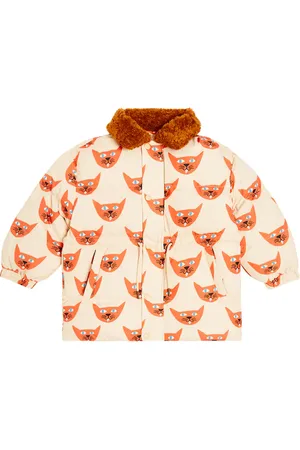 Jelly Mallow Cat puffer coat