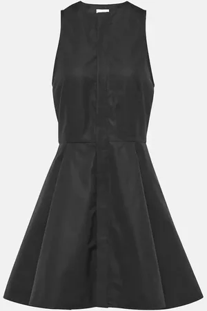 Ami Godet cotton poplin shirt dress
