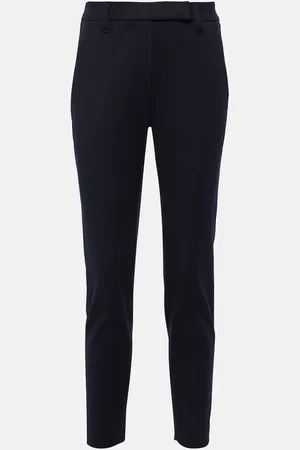 Brunello Cucinelli Cotton-blend slim pants
