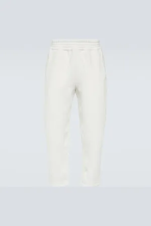 The Row Koa cotton-blend terry sweatpants