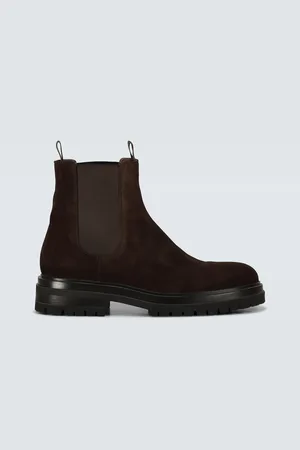 Gianvito Rossi Harry suede Chelsea boots