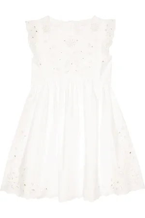 Chloé Eyelet cotton dress