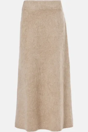 Lisa Yang Asta cashmere midi skirt