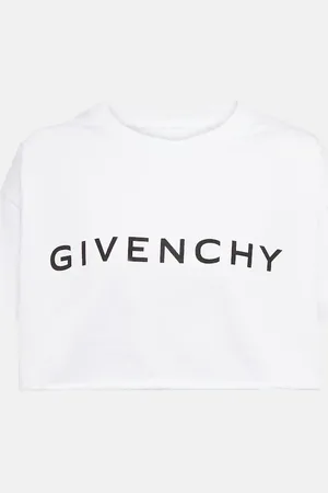 Givenchy Logo cropped T-shirt