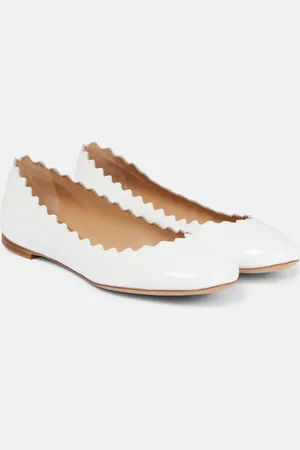Chloé Lauren leather ballet flats