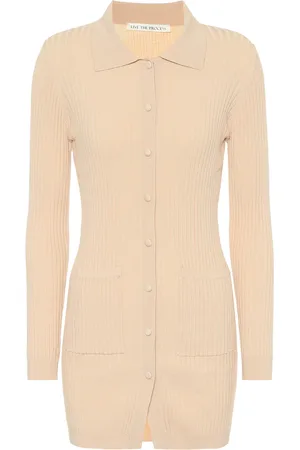 LIVE THE PROCESS Ribbed-knit cardigan