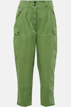 Tom Ford Low-rise cotton twill cargo pants