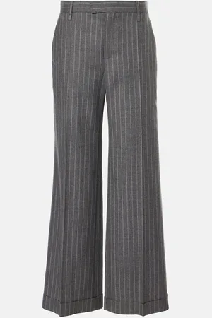 Brunello Cucinelli Wide-leg virgin wool pants