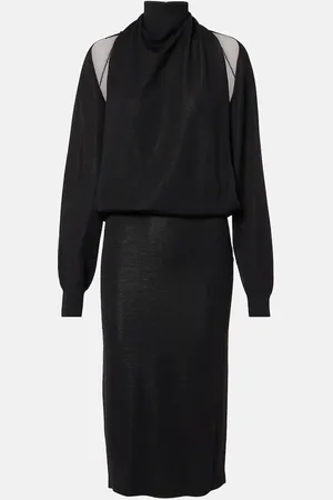 Alaïa Cut Out midi dress