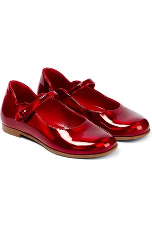 Christian Louboutin Melodie Chick patent leather ballet flats