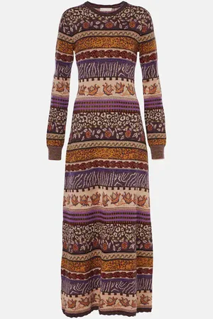 ULLA JOHNSON Paloma jacquard maxi dress