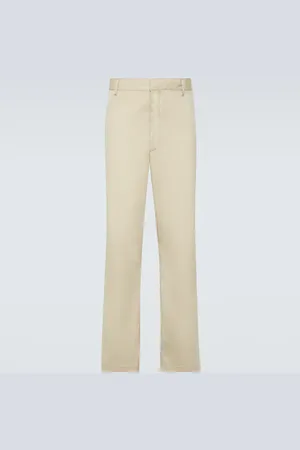 Prada Cotton-blend straight pants