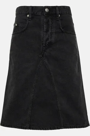 Marant Etoile Fiali denim midi skirt
