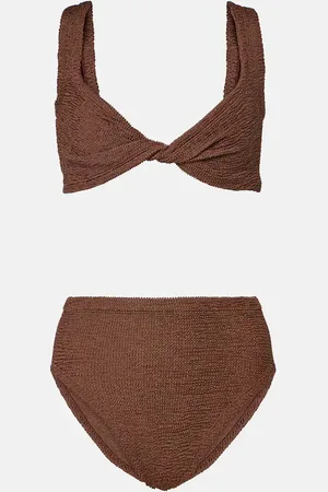 Hunza G Jamie gathered bikini
